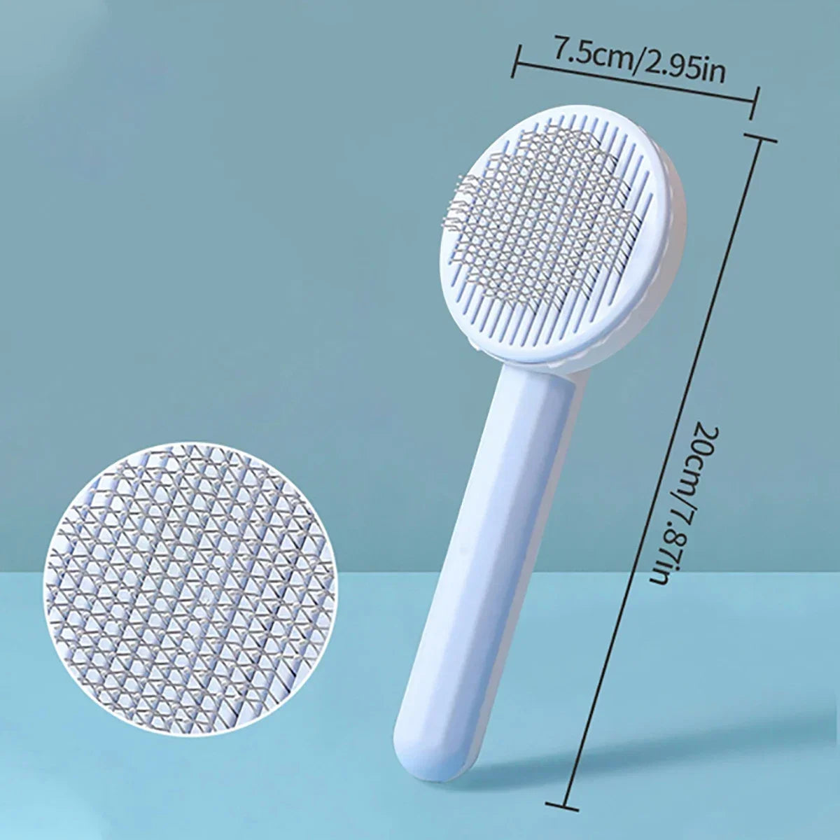 Pet Dog Hair Brush Cat Comb Grooming and Care Cat Brush Stainless Steel Comb for Long Hair Dogs Cleaning Pets Dogs Accessories