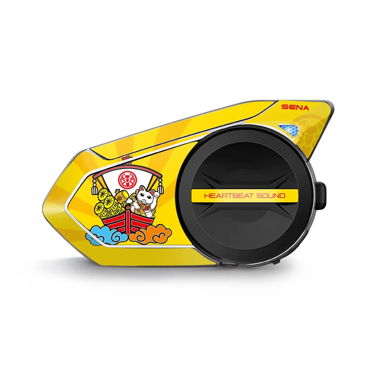 For SENA 50S sena 50s Motorcycle Helmet Bluetooth Headset Decorative Stickers Earphone Headphone Protective Decals Accessories
