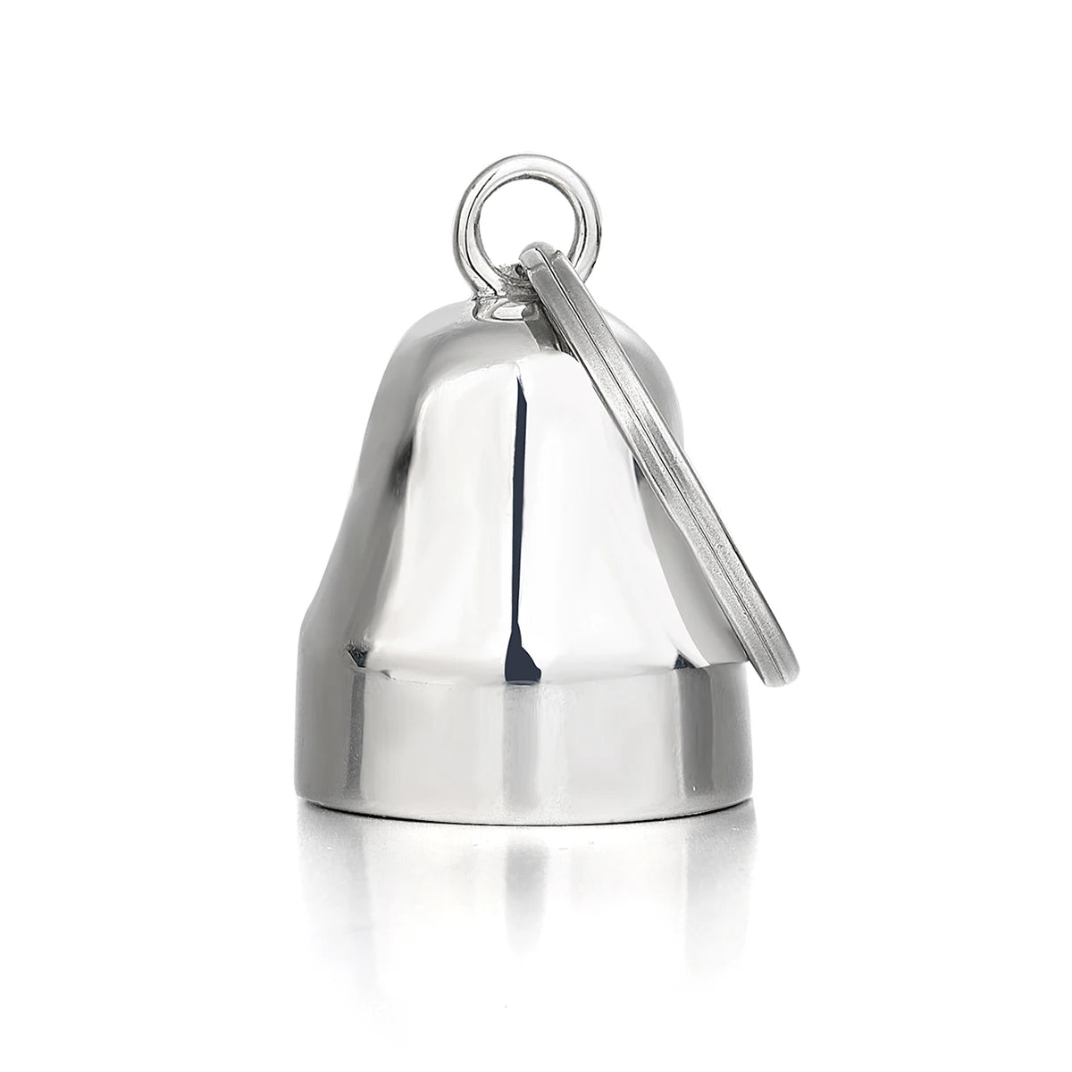 Motorcycle Guardian Bell Key Chain for Riders,Stainless Steel Biker Bells Accessories & Live To Ride for Luck