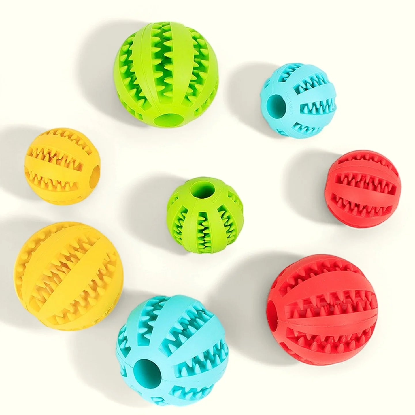 Cross-border pet dog leakage toy balls, teething puzzles, anti-boring and biting training toys
