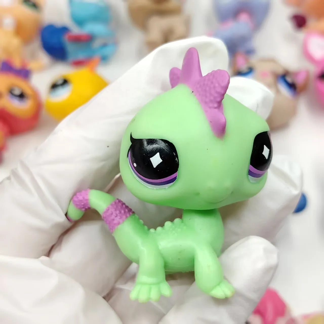 NEW LPS Pet Toys Cute Animal Can Shake Head Kitten Series 4 Original Collection Toys for Girls Christmas Birthday Gift