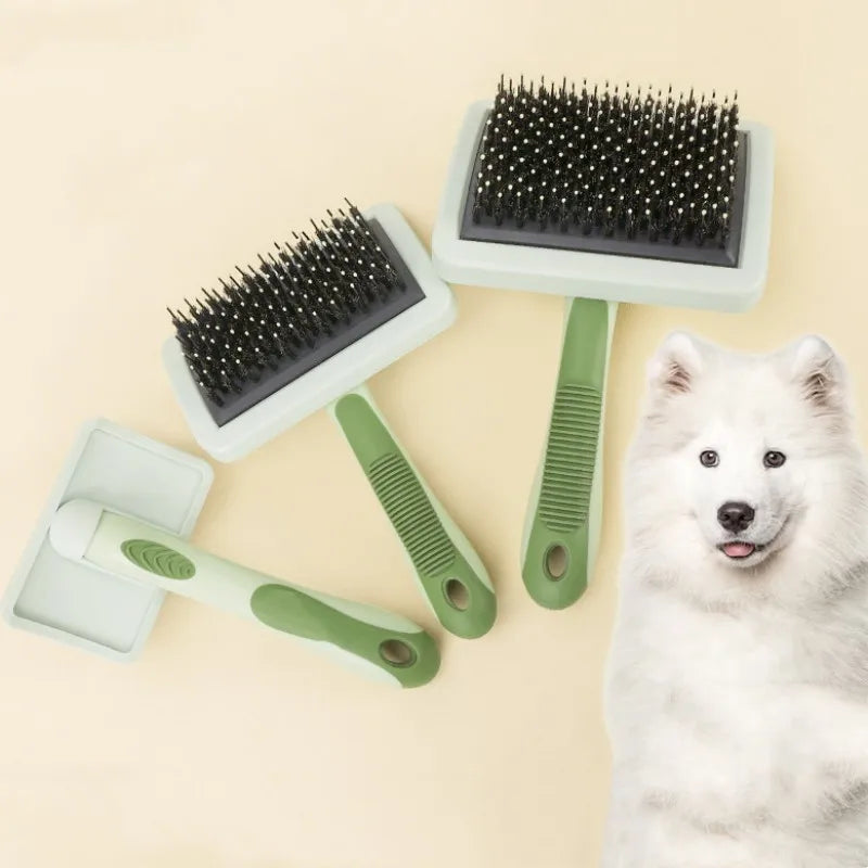 Dog Comb Pet Hair Remover No Hurt Brush for Dogs Hair Pulling Massage Dog Brush Soft Dogs Brushes Cleaning Cat Comb Pet Products