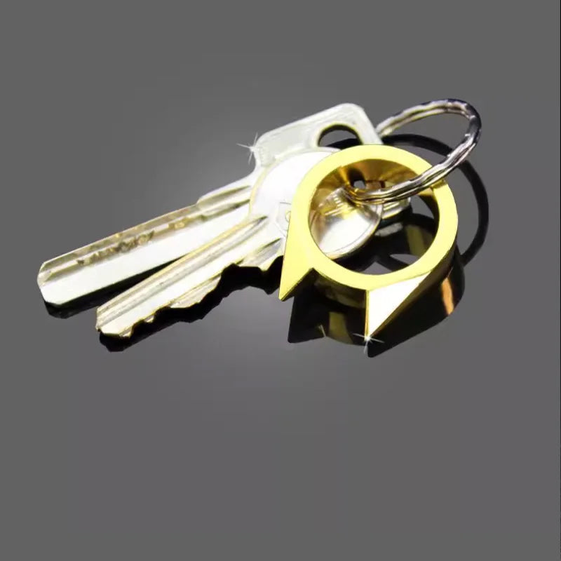 Women Men Cute Cat Ear Rings Self Defense Rings Metal Knuckle Window Breaker Escorts Attack Rings Unisex Jewelry Accessories