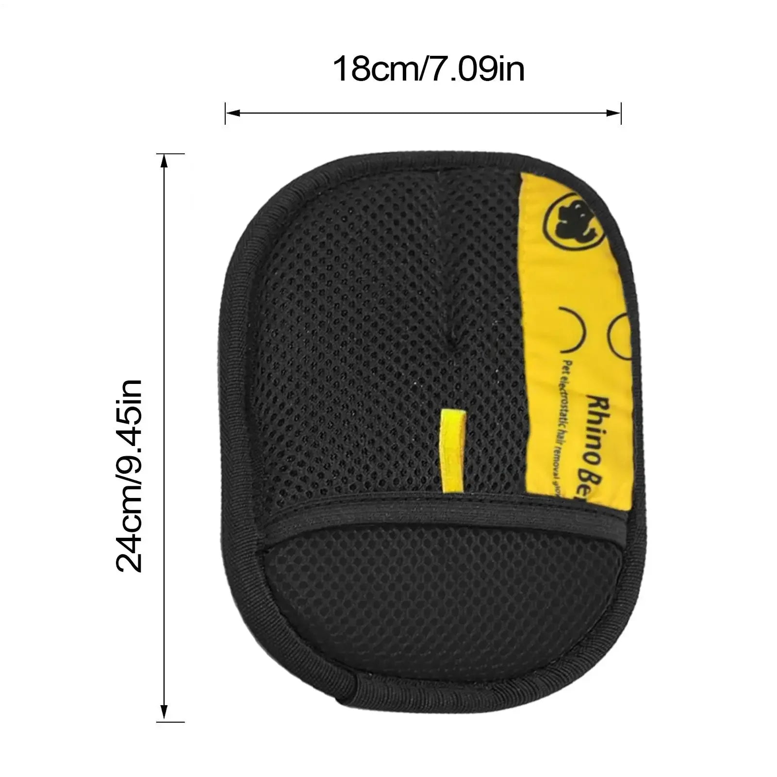 Cat Grooming Gloves Electrostatic Pet Hair Removal Brush for Cleaning Sofa Carpet Clothes Double-sided Pet Hair Remover