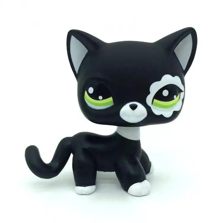 real lps littlest pet shop  hasber  toys dog shorthair Pink cat shepherd shepherd dachshund great dane black white shipping