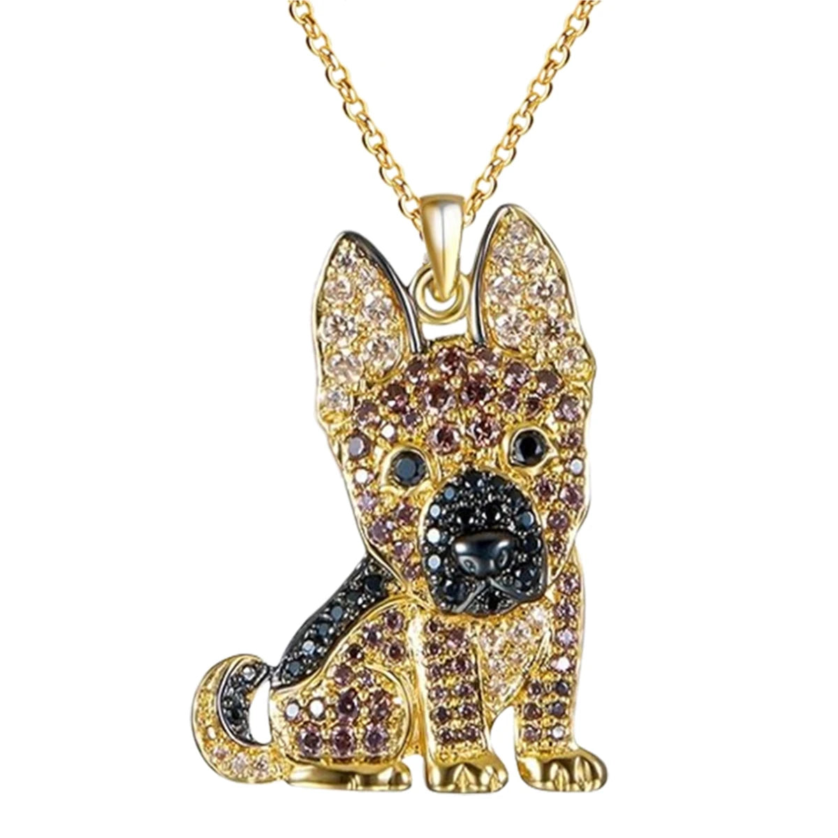 Exquisite Cute Beagle Pendant Necklace for Women Elegant Pet Puppy Jewelry Animal Accessories Memorial Gift for Dog Lovers