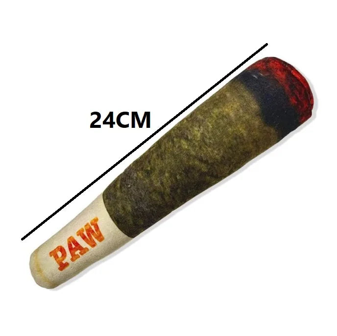 New Interactive Dog Joint Sound Puppy Toy Cigar for Resistant Squeak Indestructible Dog Plush Dog Toy with Squeaker Chewing Toys