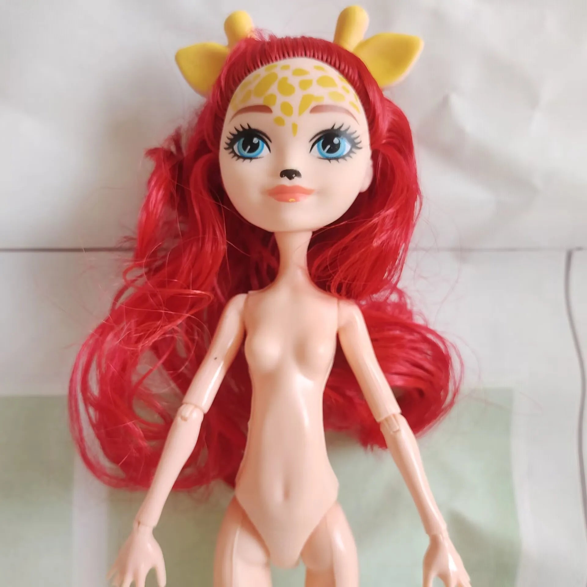 Multi-Joints Movable Doll Body Toy 23cm Doll Toy To Fit Many Heads White Green Brown Purple Monstering High Doll Body Cat heads