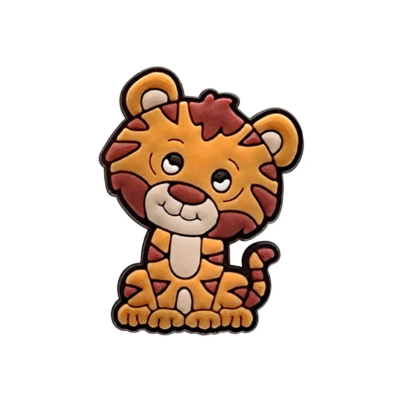 1pcs Cute Animals Dogs Cats Frogs Dinosaur Duck Shoe Charms for Women Girls,Shoe Accessories Pins for Kids Children,Clog Buckles