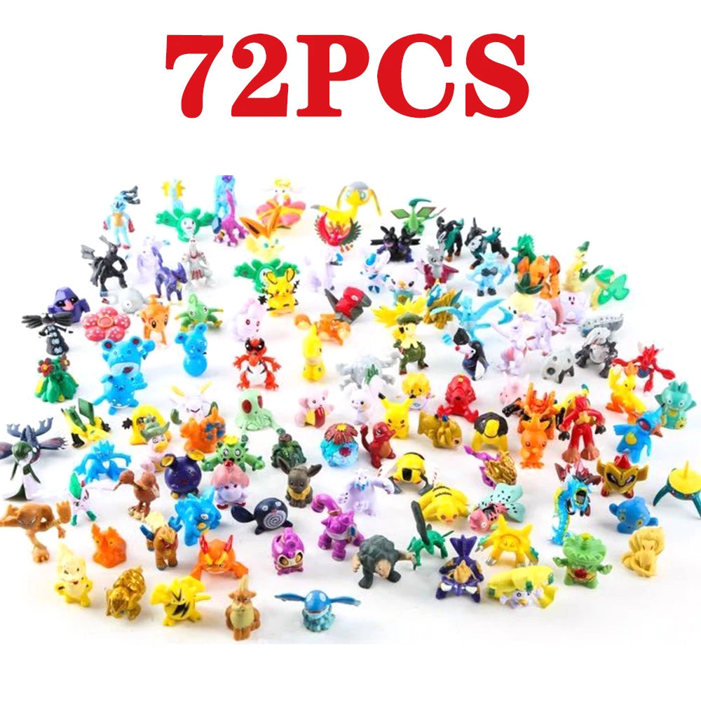 144 Pet Pok É Mon Figurines Pok É Mon Pok É Mon Twisted Egg Toy Dolls Children's Christmas Gifts