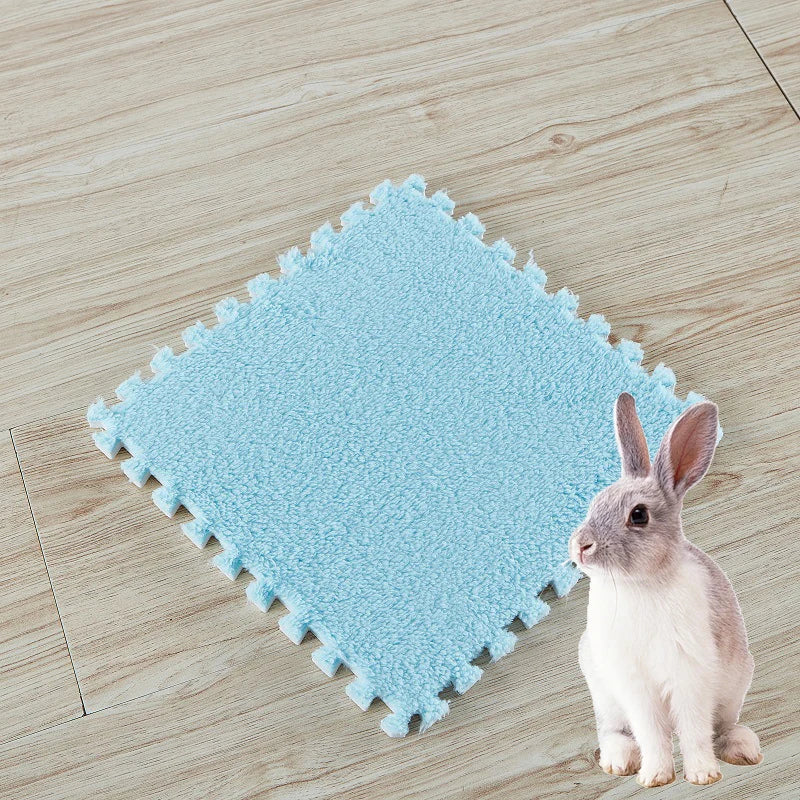 30*30cm 1-10Pcs Pet Warming Pad EVA Foam Guinea Pig Hamster Soft Sleeping Mat Rabbit Sleeping Mat Blanket Bed Pet Accessories