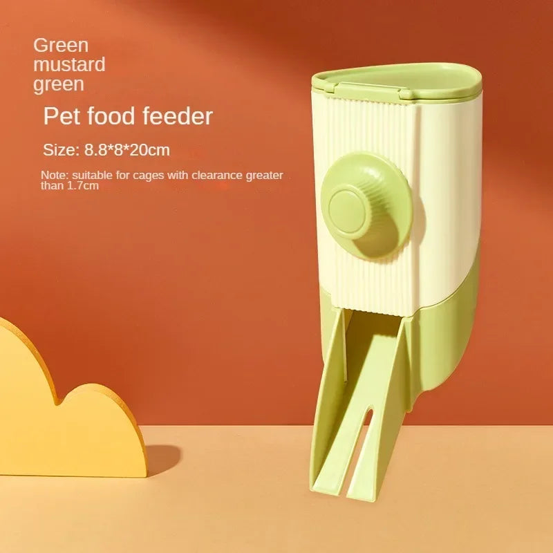 500ML Pet Chinchilla Hanging Feeding Waterer Easy Install Pigeon Rabbit Small Animal Automatic Feeding Water Bowl Pet Products