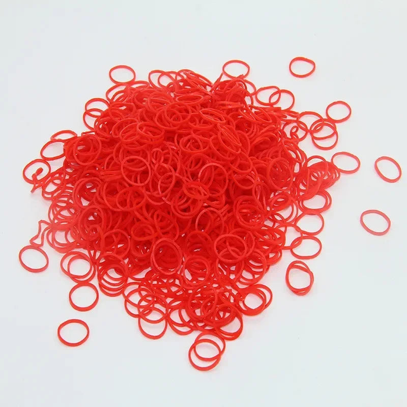 New Pet Dog Grooming Rubber Band Pet Accessories Colorful Pet Supplies Elastic Pet Hair Product Hairpin Hair Accessory100pcs