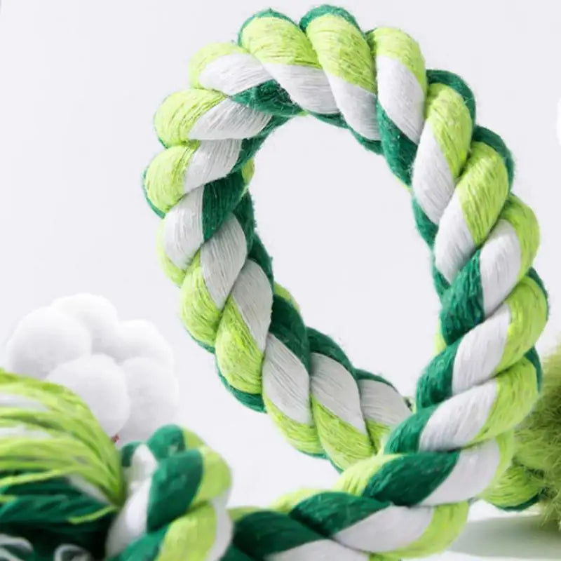 Cute Animal Rope Indestructible Plush Dog Play Knotted Toy With Squeaker Pet Supplies Safe Dog Tough Toys Puppy Tooth Chew Toy