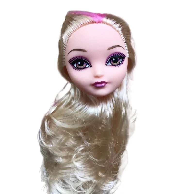 Multi-Joints Movable Doll Body Toy 23cm Doll Toy To Fit Many Heads White Green Brown Purple Monstering High Doll Body Cat heads
