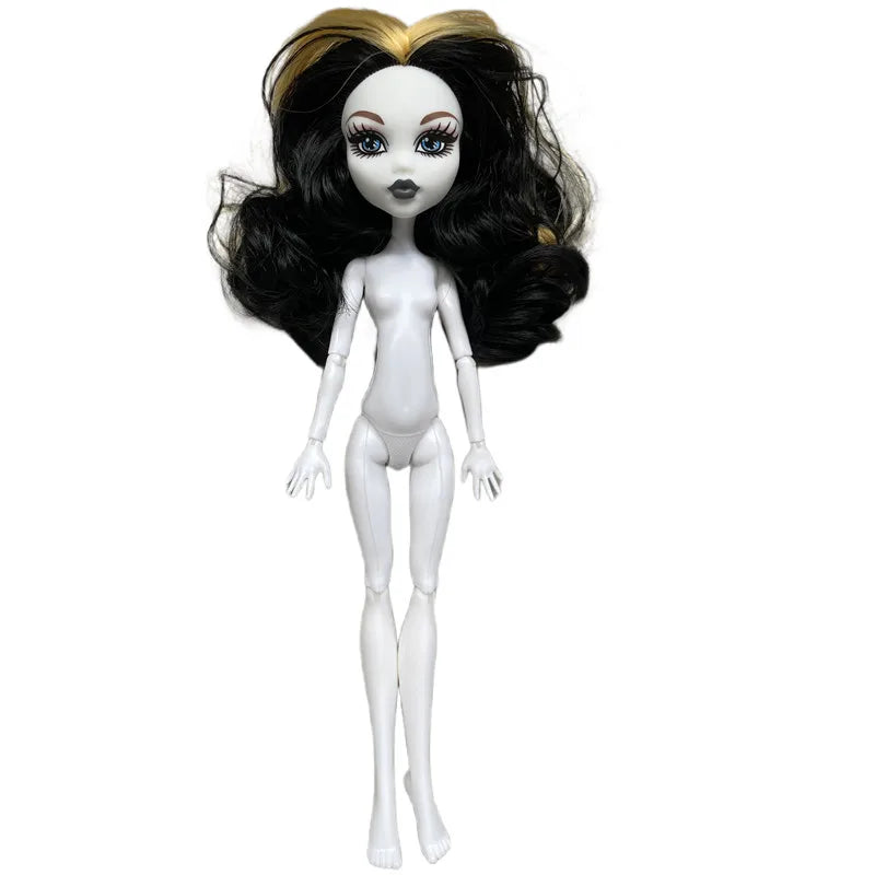 Multi-Joints Movable Doll Body Toy 23cm Doll Toy To Fit Many Heads White Green Brown Purple Monstering High Doll Body Cat heads