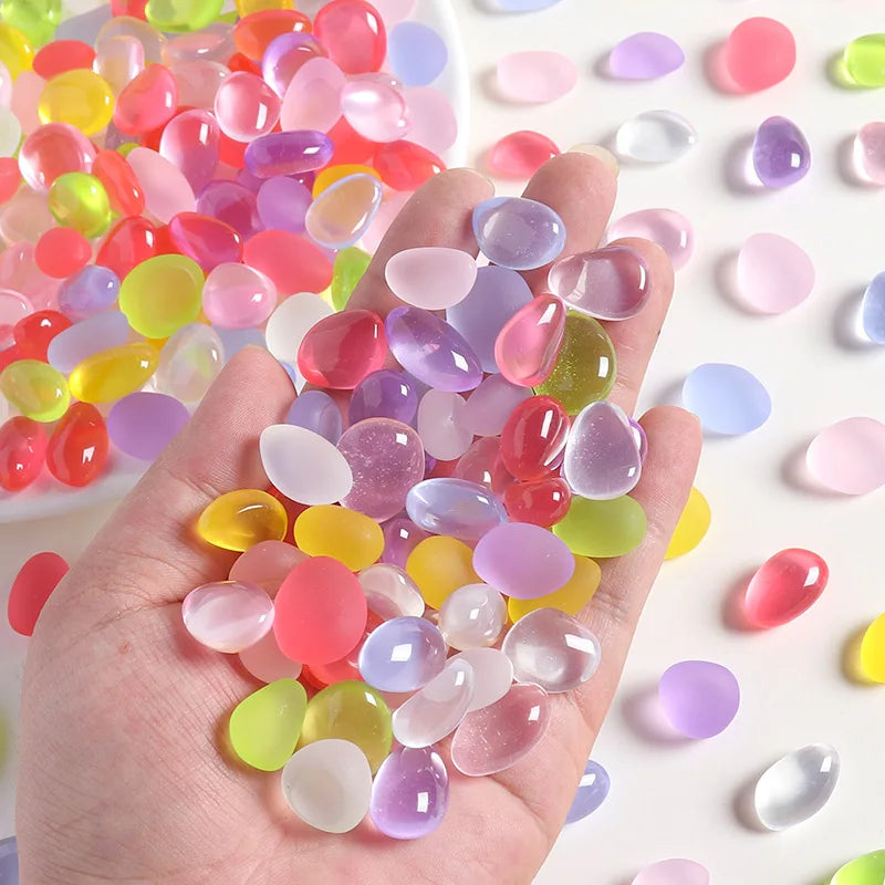 Luminescent Resin Accessories, DIY Stones in Pet Shapes, DIY Jewelry Accessories, Handmade Decorations, and Items to Manipulate