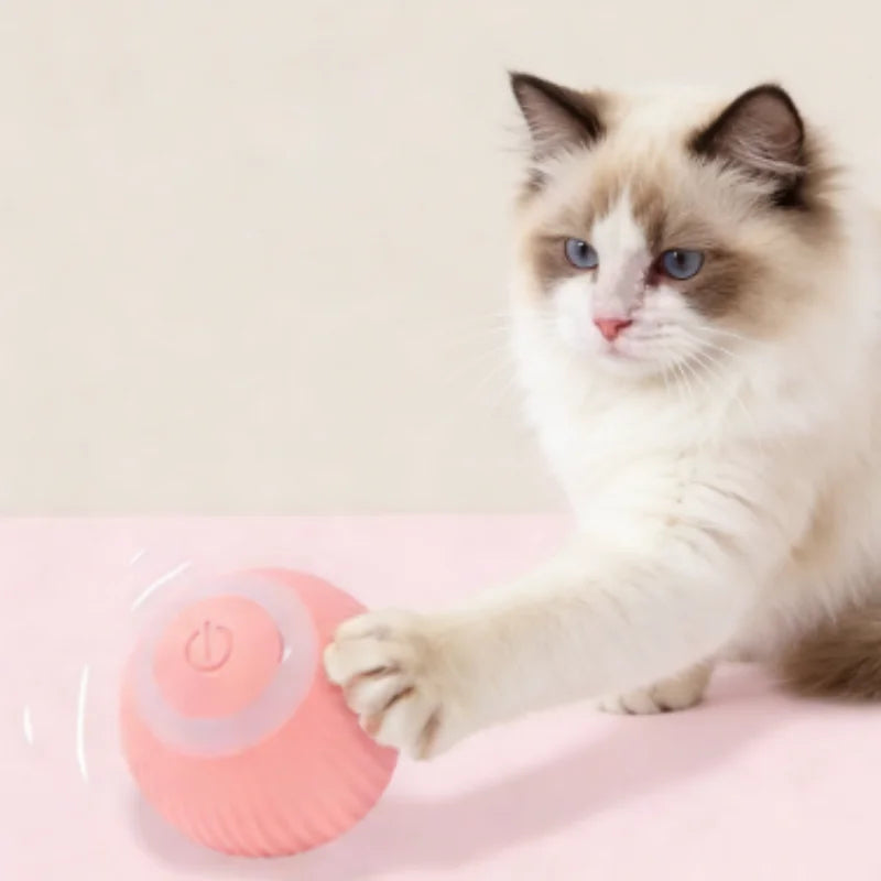 Smart Dog Toys Ball Electronic Interactive Pet Toy Moving Ball USB Automatic Moving Bouncing for Pet Birthday Gift Product