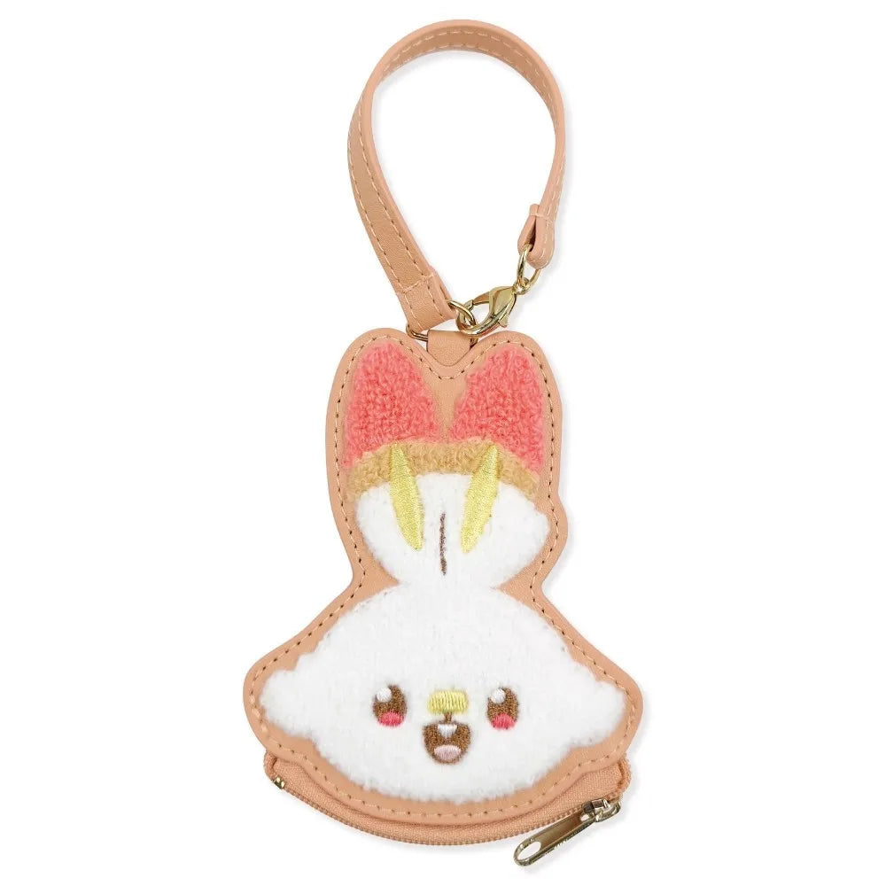 Anime Pet Spirit Tandemaus  Embroidered Wallet Cute Rowlet Backpack Charm Decoration Coin Purse