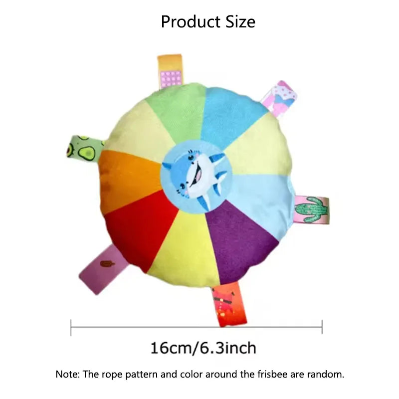 Dog Sounding Plush Toy Bell Cartoon Toy Puppy Small Dog Teddy Teeth Grinding Toy Wear-Resistant Bite-Resistant Pet Toy