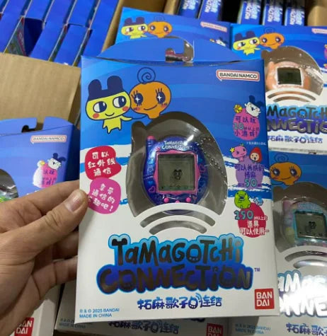 Bandai Tamagotchi Paradise Emerald Forest Edition Color Screen Electronic Pet Game Device - Original Toy Collectible