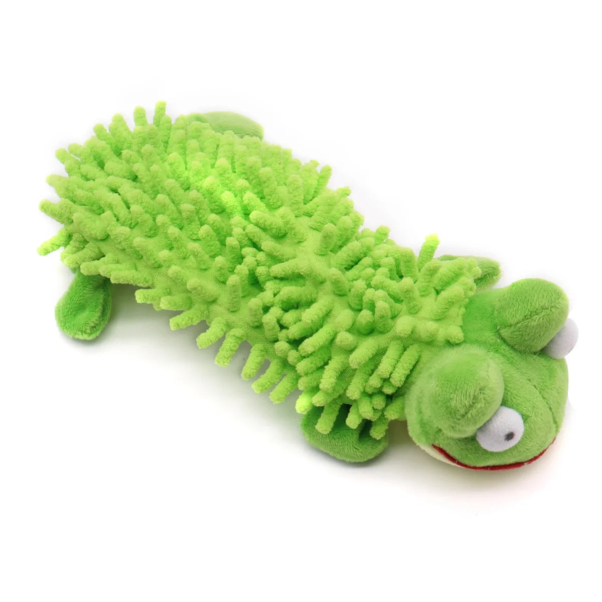 Squeaky Plush Dog Chew Toys Cute Animal Shape Soft Mop Texture Teeth Cleaning Interactive Pet Toy For Puppy Small Medium Dogs
