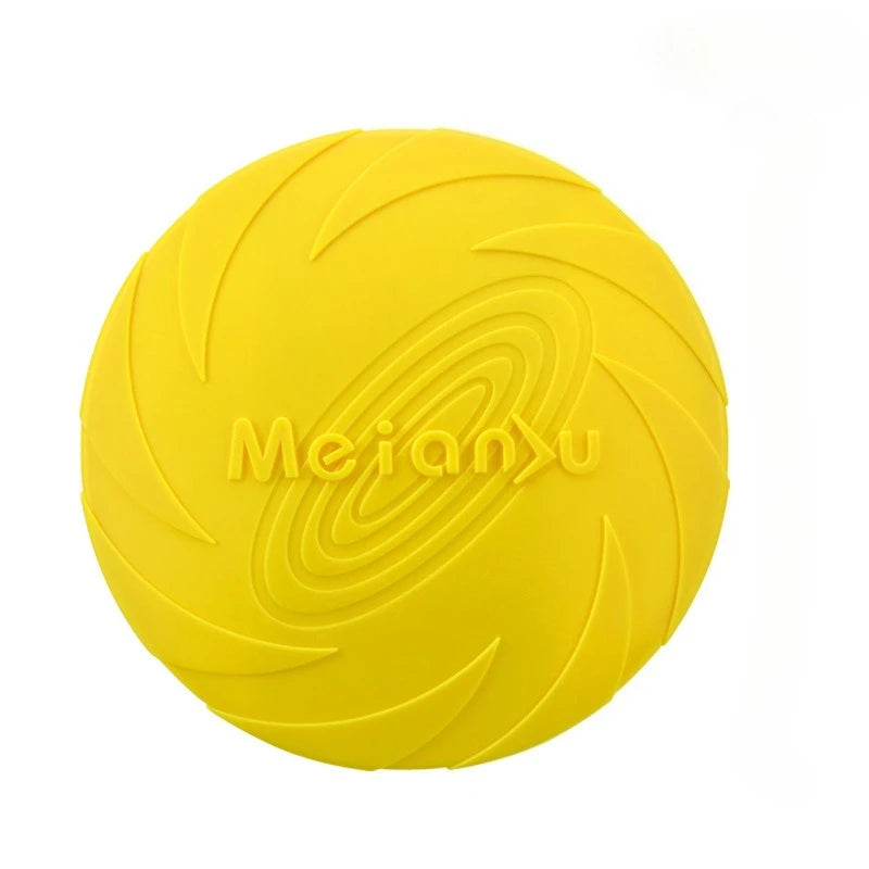 Dog Frisbee, Border Animal Pet Dog Special Frisbee Bite Resistance Training Frisbee Pull Back Standard Dog Toys Pet Products