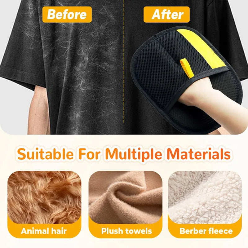 Pet Dog Static Bidirectional Grooming Gloves Reusable Washable Dog Grooming Equipment Multi Functional Pet Product Accessories