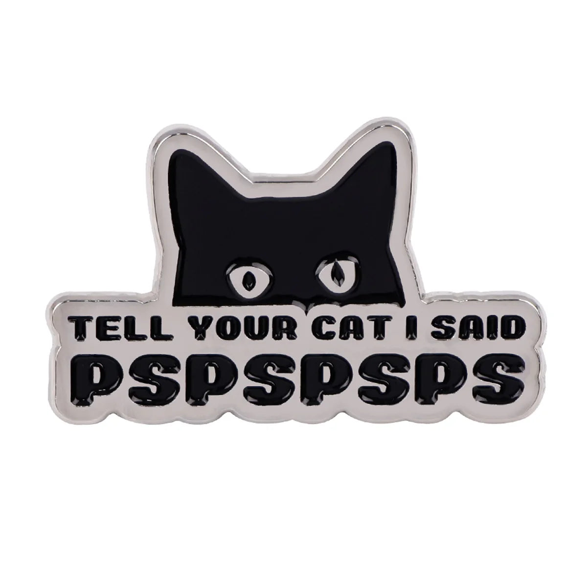 Cute Black Cat Enamel Pin Animal Brooch Pines Lapel Pins Badge on Backpack Clothing Accessories Witch Jewelry Halloween Gifts