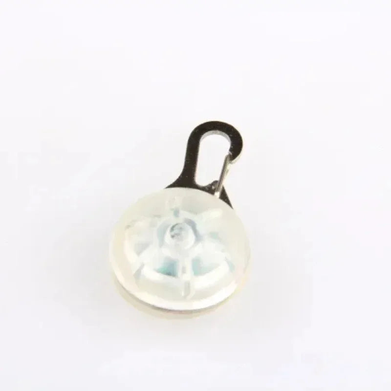 LED Glowing Pendant Flashlight Dog Cat Collar Pet Leads Glow Accessories Bright Necklace Luminous Collar Night Safety Decor