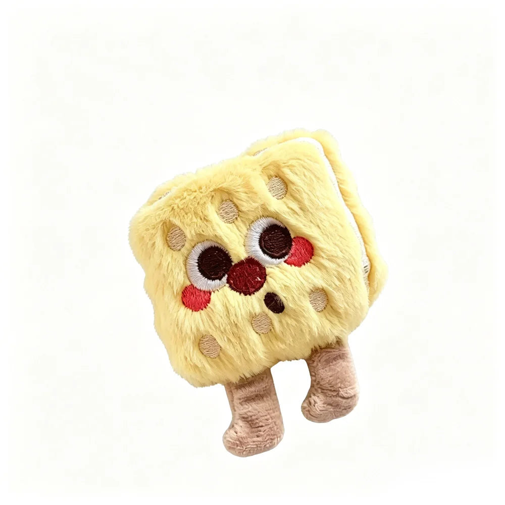 Plush Squeaky Toys Soft Cozy Lightweight Pet Chew Toy Funny Sound Puppy Training Toy for Indoor Play ﻿Small Dog Puppy