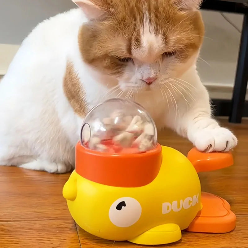 Mouse tumbler leaks food ball pet cat dog leaks food device dog cat interactive play toys cat toys.