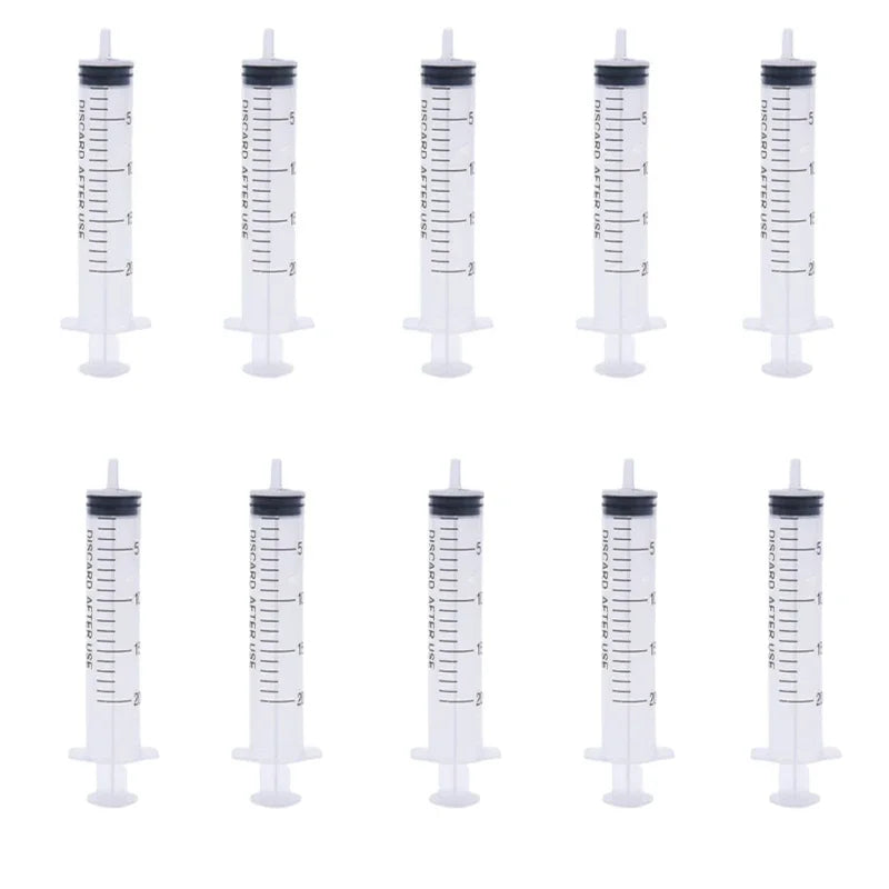 10Pcs 1ml-20ml Tool Wholesale Reusable Syringe For Measuring Nutrient Puppy Accessories Pet Items Plastic Hydroponics Kitchen