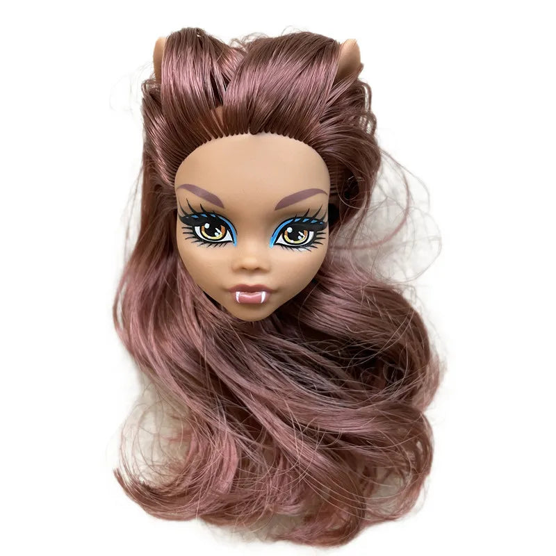 Multi-Joints Movable Doll Body Toy 23cm Doll Toy To Fit Many Heads White Green Brown Purple Monstering High Doll Body Cat heads