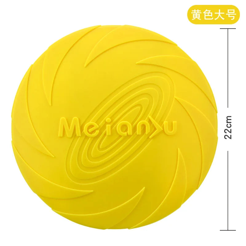 Dog Frisbee, Border Animal Pet Dog Special Frisbee Bite Resistance Training Frisbee Pull Back Standard Dog Toys Pet Products