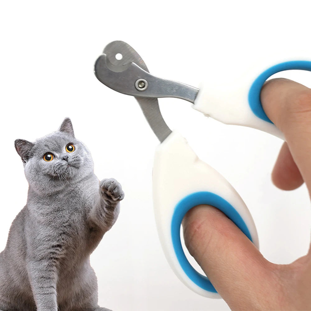 Circular Hole Cat Nail Scissors Professional Pet Dog Nail Clippers Toe Claw Trimmer Pet Grooming Supplies Products For Small Dog
