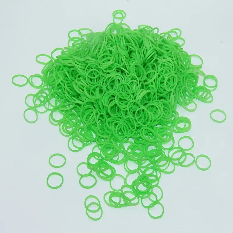 New Pet Dog Grooming Rubber Band Pet Accessories Colorful Pet Supplies Elastic Pet Hair Product Hairpin Hair Accessory100pcs