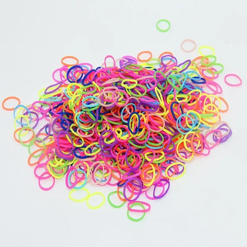 New Pet Dog Grooming Rubber Band Pet Accessories Colorful Pet Supplies Elastic Pet Hair Product Hairpin Hair Accessory100pcs
