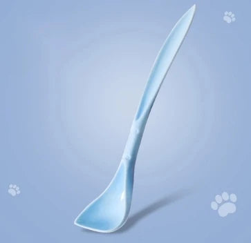 Portable Silicone Dog Cat Canned Lid 2-in-1Food Sealer Spoon Pet Food Cover Storage Fresh-keeping Lids Bowl Dog Accessories