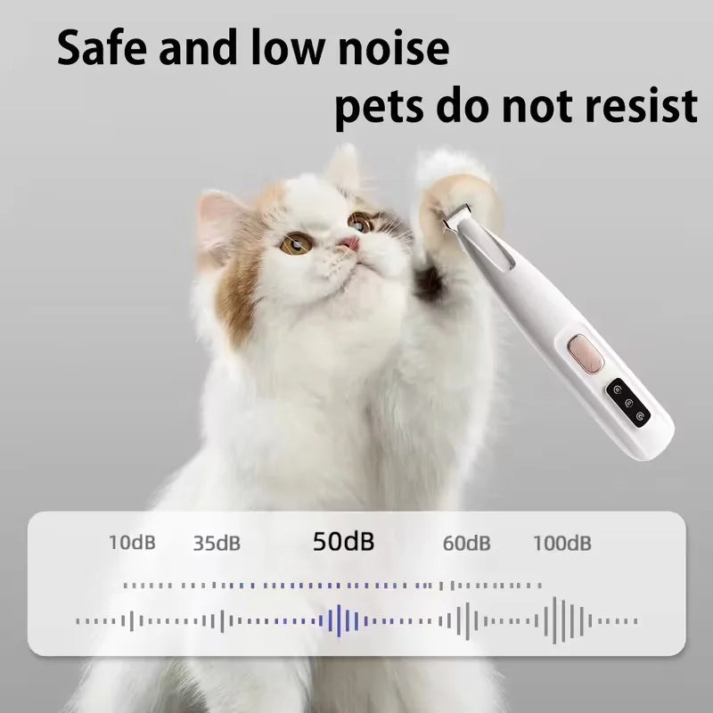 Home Pet Electric Clipper, USB Charging Cat and Dog Hair Trimmer, Suitable for Trimming Pet Eye, Ear, Face, and Buttocks Hair
