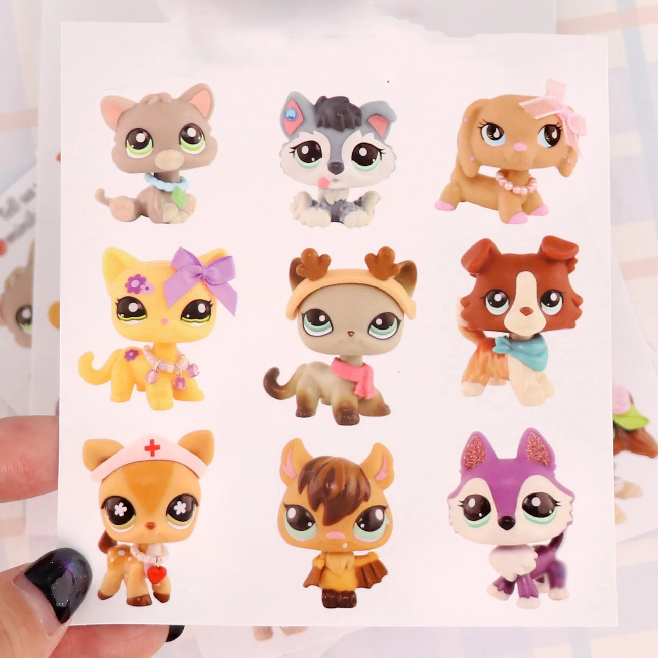 Pet Shop Short Hair Cat Dachshund Collie Deer More Different Choice Cat/Dog Puppy Kids Gift Set