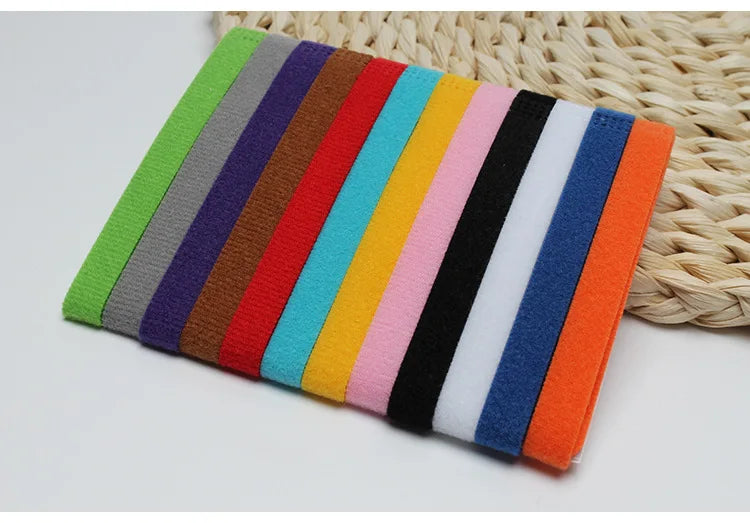 12pcs Pet Collars Dog Cat Hook and Loop Identification Collar Kitten Puppy Id Classification Dog Accessories for Small Dogs