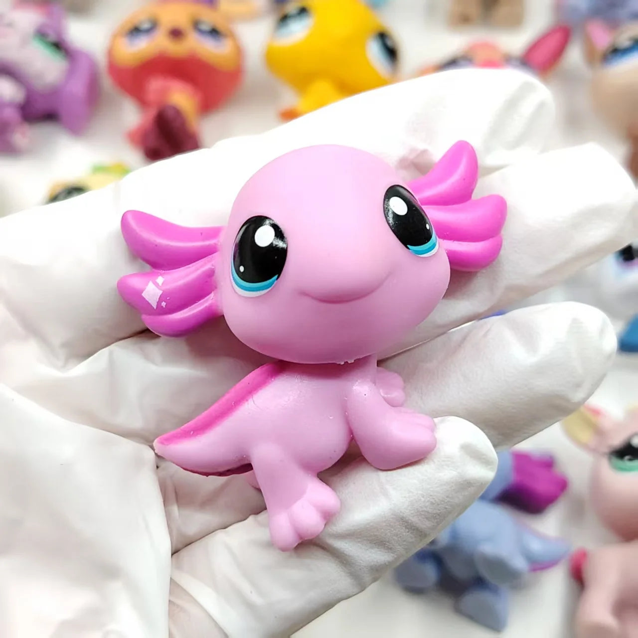 NEW LPS Pet Toys Cute Animal Can Shake Head Kitten Series 4 Original Collection Toys for Girls Christmas Birthday Gift