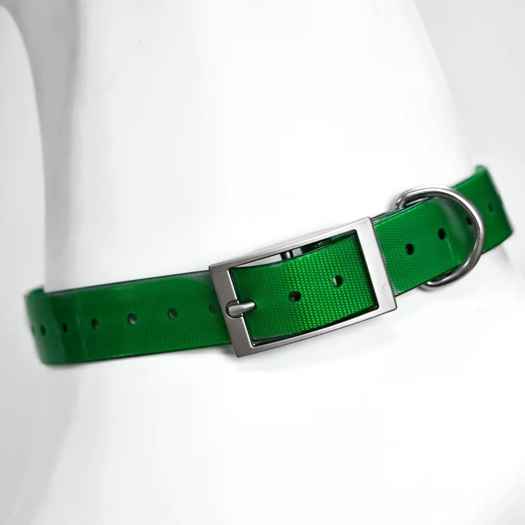 Hunting Dog Collar Non-Toxic TPU Waterproof Collar for Large Dogs Adjustable Durable Easy Clean Pet Training Accessory