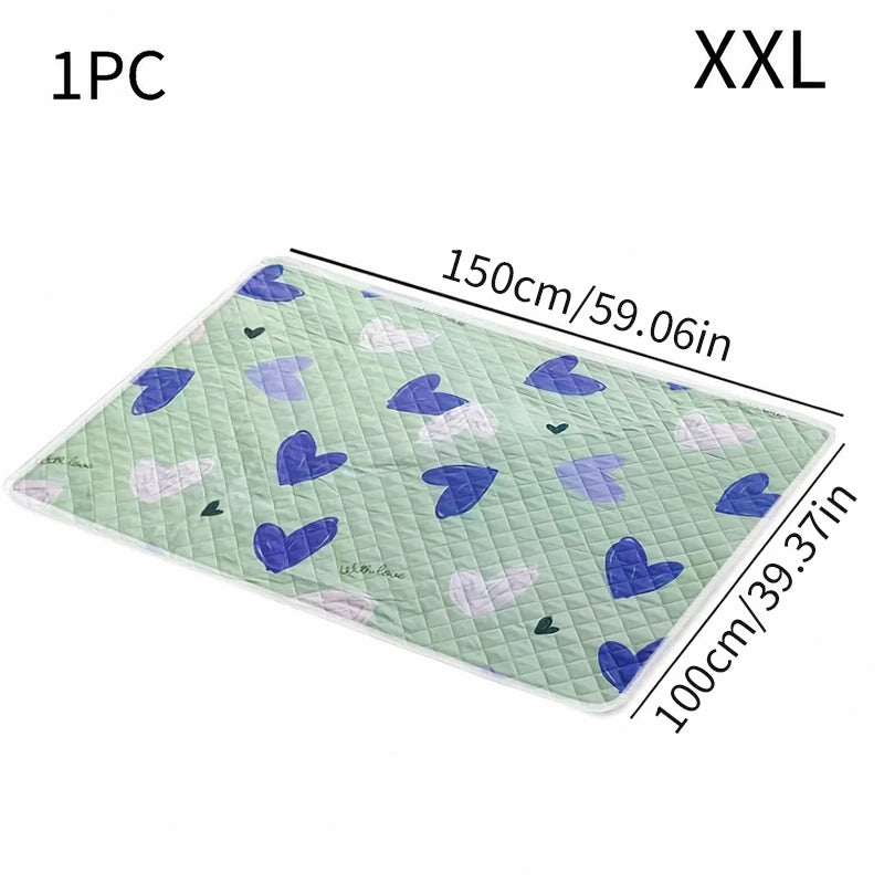 KEMORELA Ice Cool Upgrade Extra Large Cooling Dog Mat Cooling And Breathable Small Big Dogs Pad Breathable Pet Cold Bed