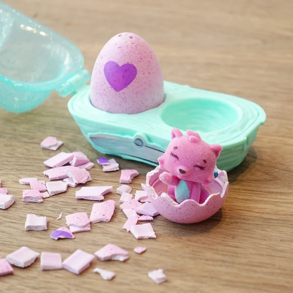 Hatching Animals Gashapon Capsule Toys Cute Pets Mini Figurines Dolls Surprise Eggs Birthday Christmas Gifts