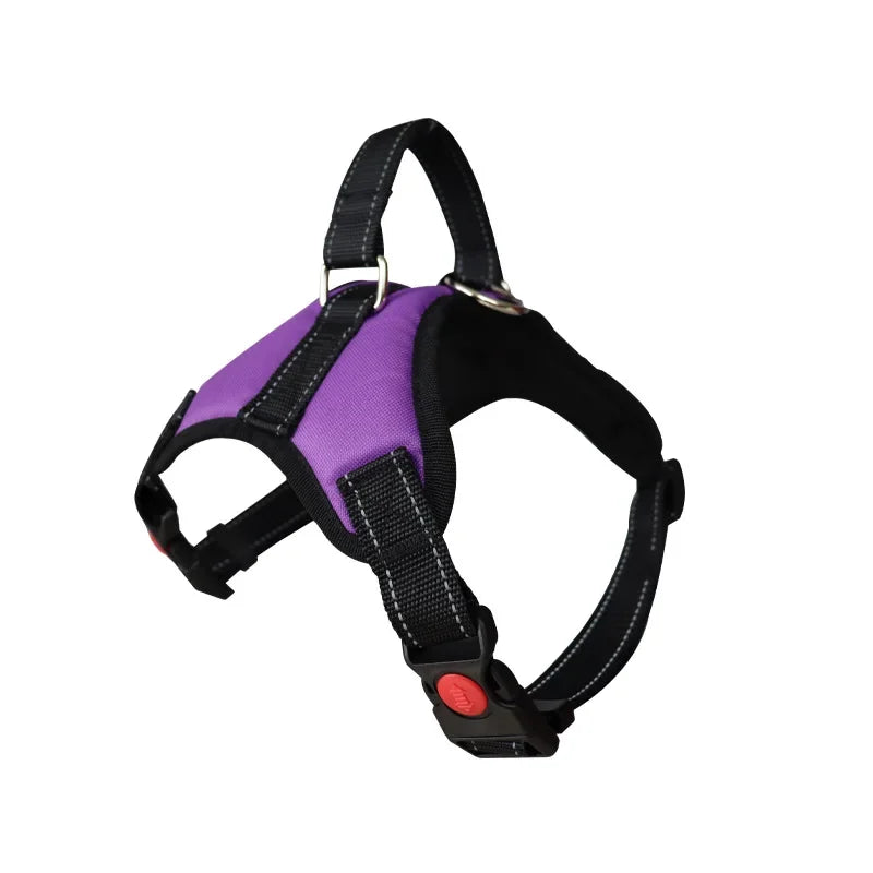 Saddle Dog Harness Reflective Adjustable Pet Harness No Pull Walking Training Small Medium Large Big Dogs Chest Strap Product