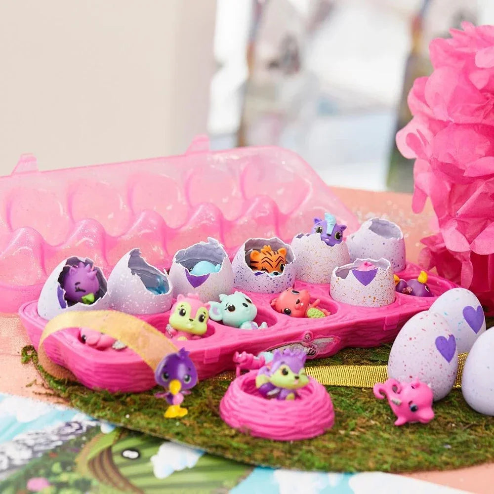 Hatching Animals Gashapon Capsule Toys Cute Pets Mini Figurines Dolls Surprise Eggs Birthday Christmas Gifts