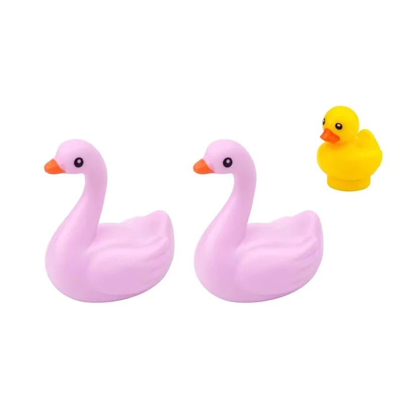 MOC Animal Scene Building Blocks Cats Dogs Sheep Pigs Chickens Eagle Parrots Dolphin Zoo Fram Accessories DIY Toys Bricks T14