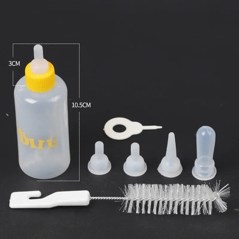 60/150ml Pet Feeder for Small Dogs Cats Newborn Puppy Dog Kitten Cat Milk Water Bottle Dog Feeding Accessories Mascotas Products